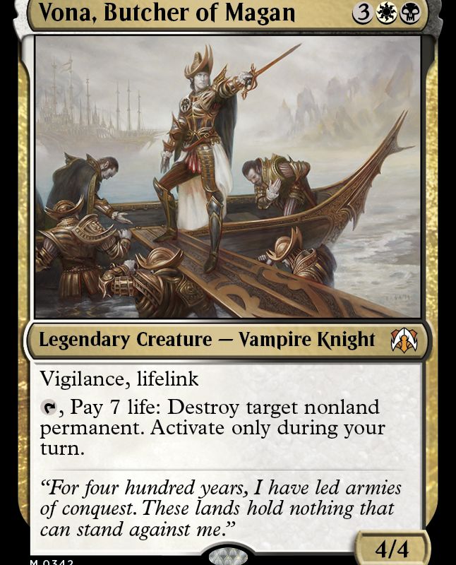 Vona, Butcher of Magan [March of the Machine Commander]