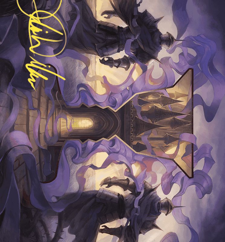 Court of Locthwain Art Card (Gold-Stamped Signature) [Wilds of Eldraine Art Series]