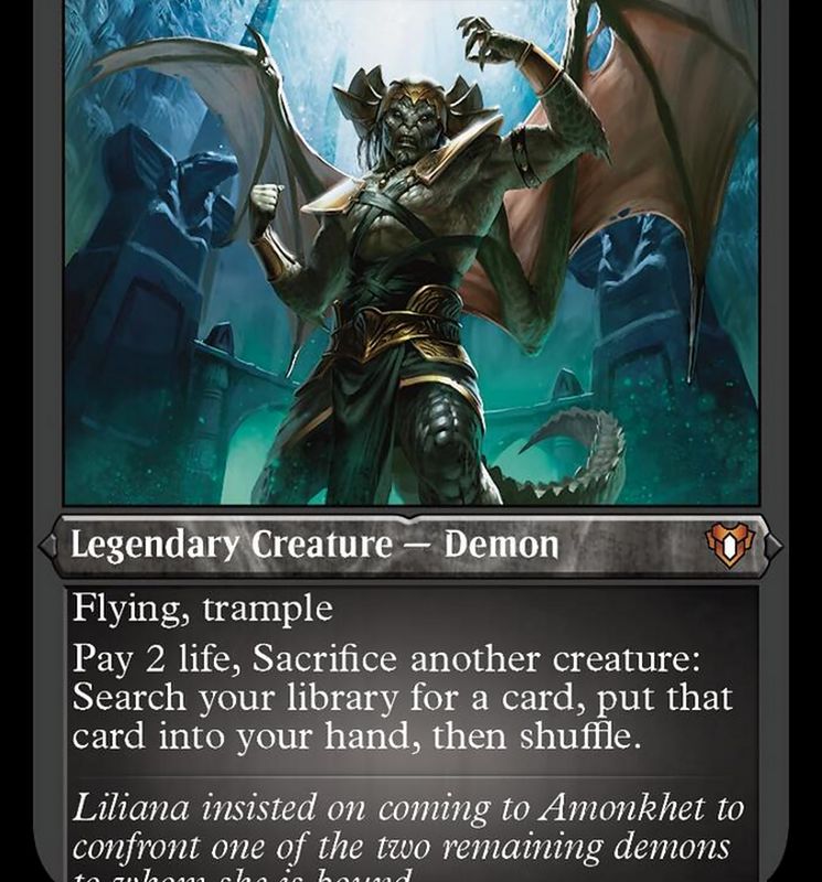 Razaketh, the Foulblooded (Foil Etched) [Commander Masters]