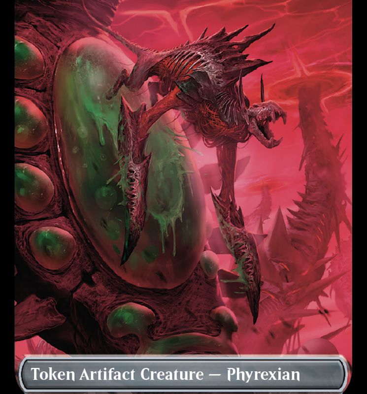 Incubator // Phyrexian (17) Double-Sided Token [March of the Machine Tokens]