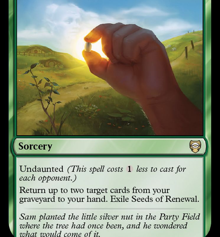 Seeds of Renewal [The Lord of the Rings: Tales of Middle-Earth Commander]