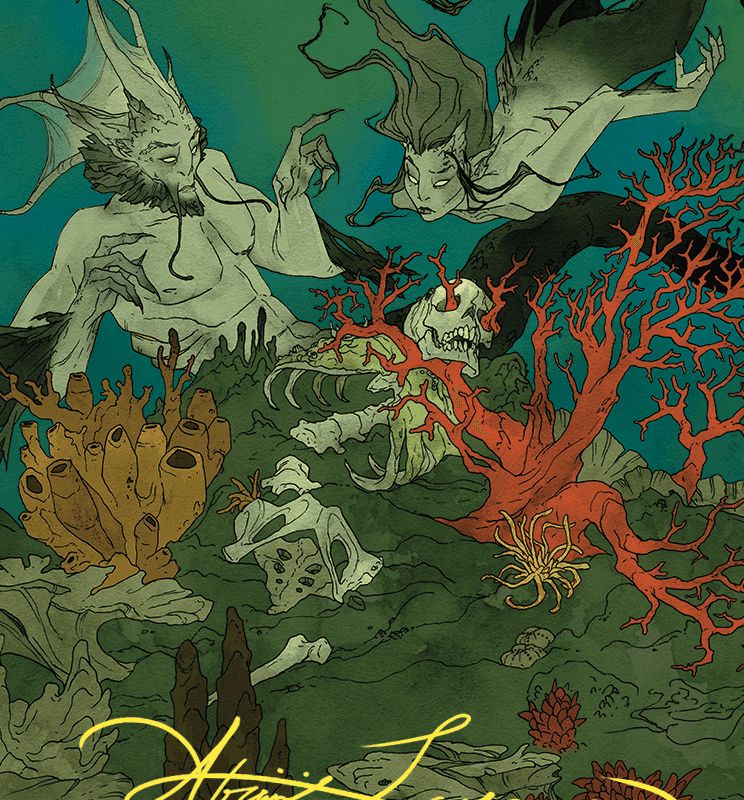 Curiosity Art Card (Gold-Stamped Signature) [Wilds of Eldraine Art Series]
