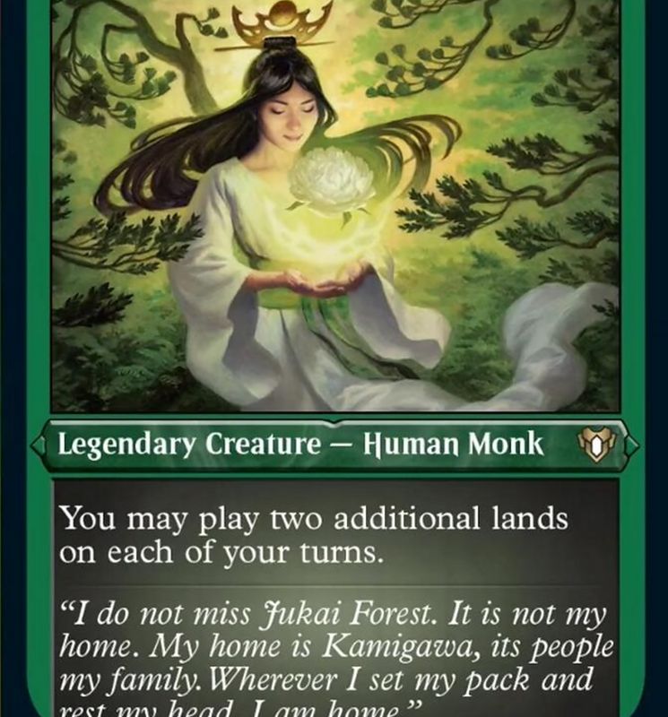 Azusa, Lost but Seeking (Foil Etched) [Commander Masters]