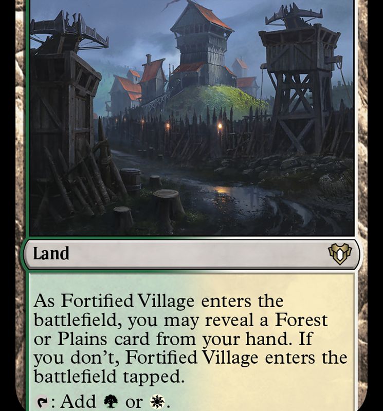 Fortified Village [Commander Masters]