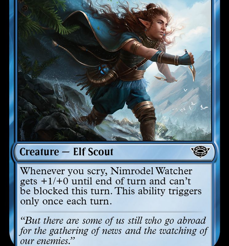 Nimrodel Watcher [The Lord of the Rings: Tales of Middle-Earth]