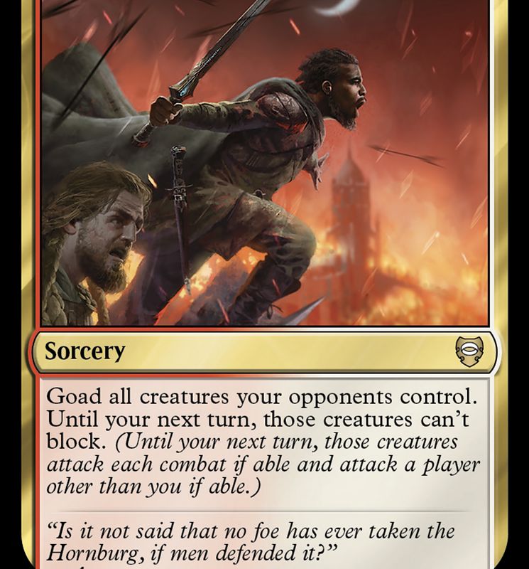 Taunt from the Rampart [The Lord of the Rings: Tales of Middle-Earth Commander]