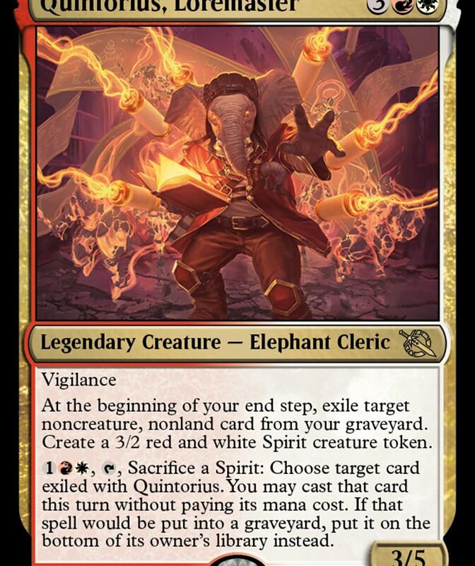 Quintorius, Loremaster [March of the Machine]
