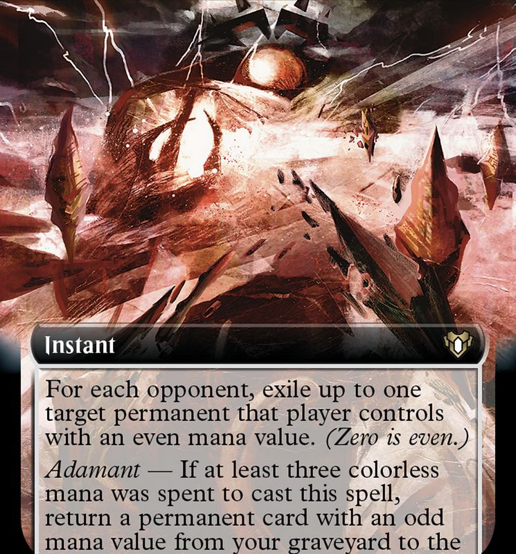 Desecrate Reality (Extended Art) [Commander Masters]