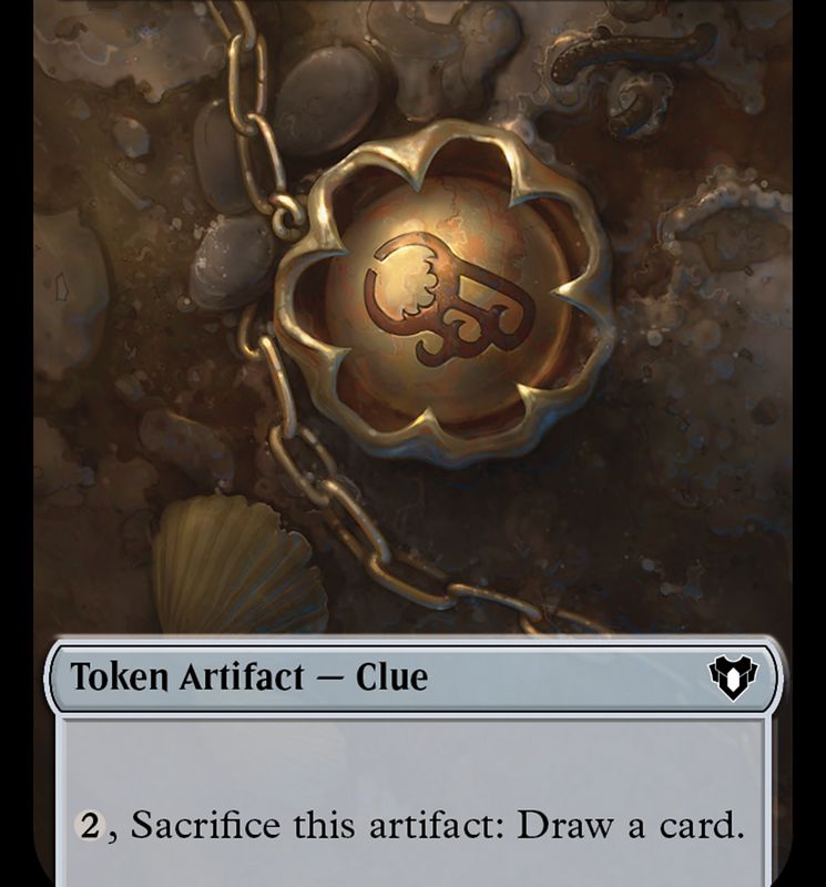 Clue Token [Commander Masters Tokens]