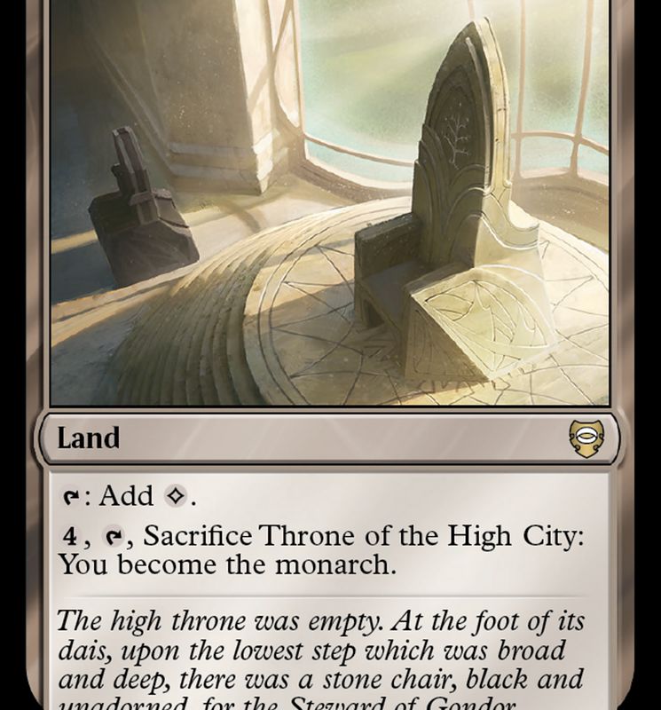 Throne of the High City [The Lord of the Rings: Tales of Middle-Earth Commander]