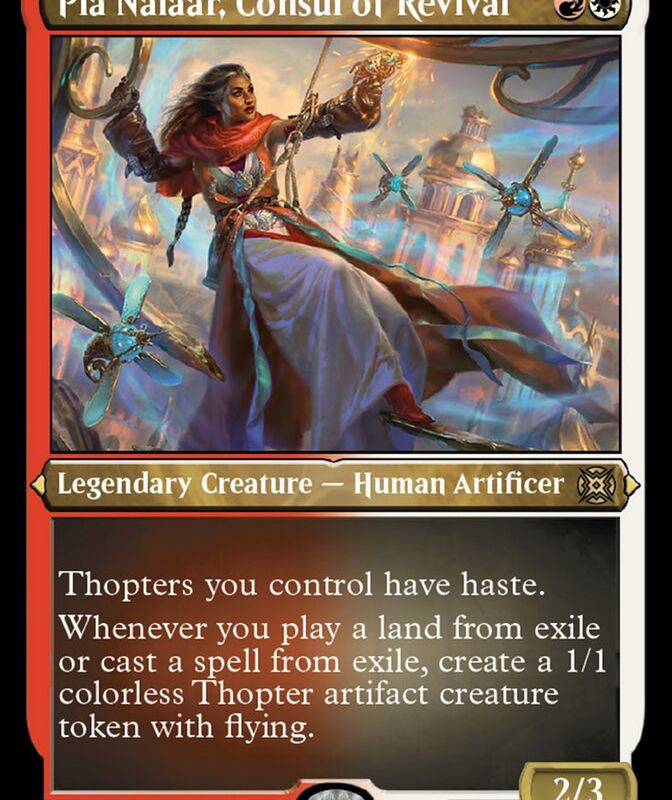 Pia Nalaar, Consul of Revival (Foil Etched) [March of the Machine: The Aftermath]