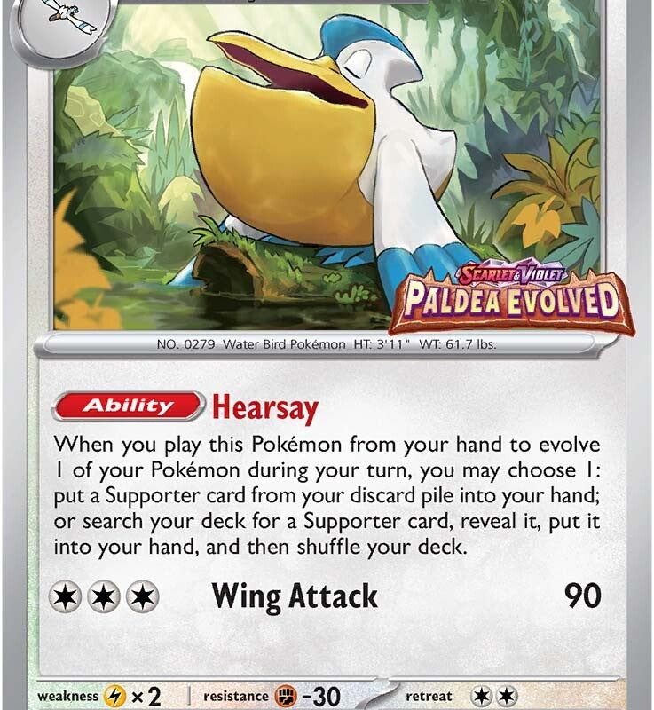 Pelipper (022) [Scarlet & Violet: Black Star Promos]