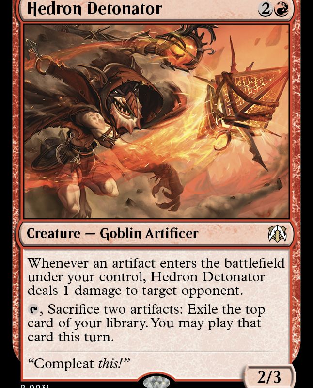 Hedron Detonator [March of the Machine Commander]