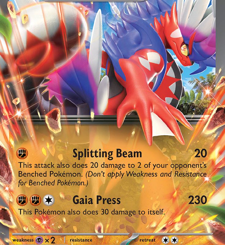 Koraidon ex (124/197) [Scarlet & Violet: Obsidian Flames]