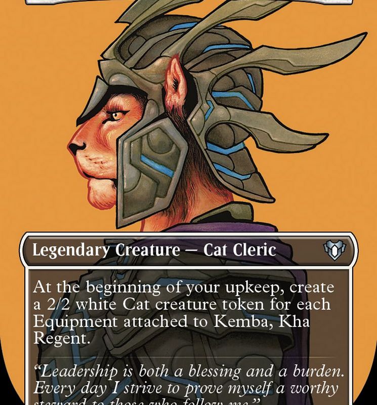 Kemba, Kha Regent (Borderless Profile) [Commander Masters]