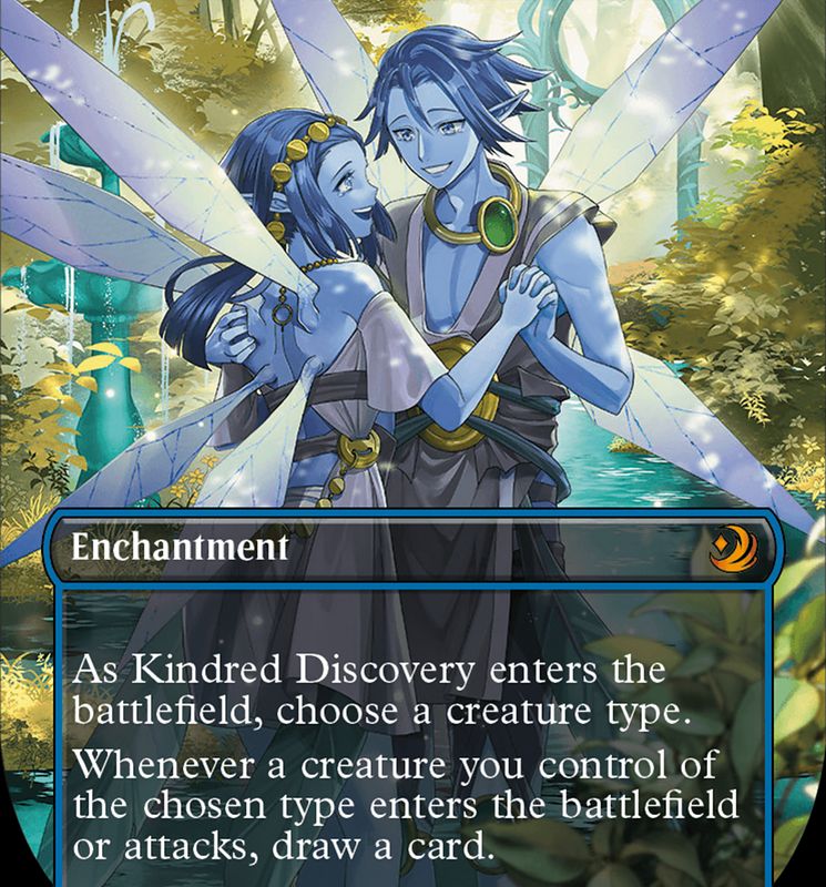 Kindred Discovery (Anime Borderless) [Wilds of Eldraine: Enchanting Tales]
