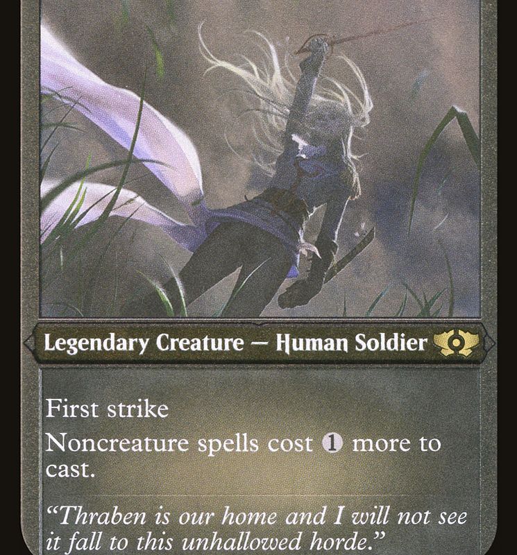 Thalia, Guardian of Thraben (Foil Etched) [Multiverse Legends]