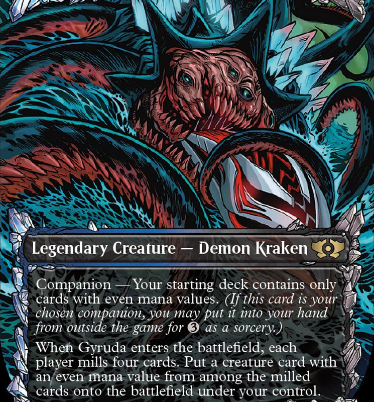 Gyruda, Doom of Depths (Halo Foil) [Multiverse Legends]