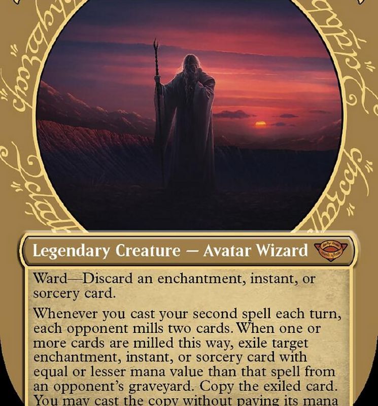 Saruman of Many Colors (Showcase Ring Frame) [The Lord of the Rings: Tales of Middle-Earth]