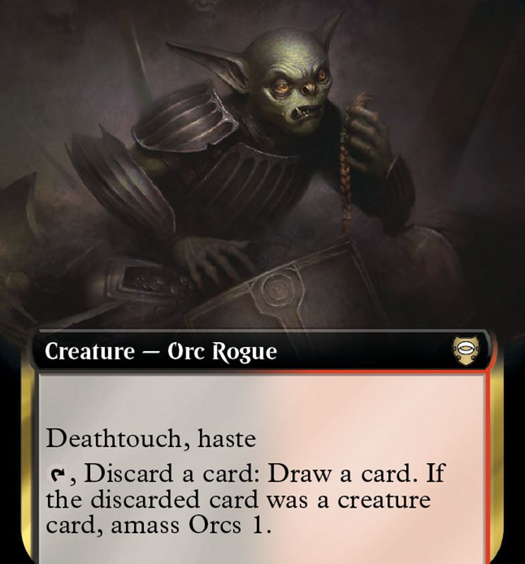 Moria Scavenger (Extended Art) [The Lord of the Rings: Tales of Middle-Earth Commander]