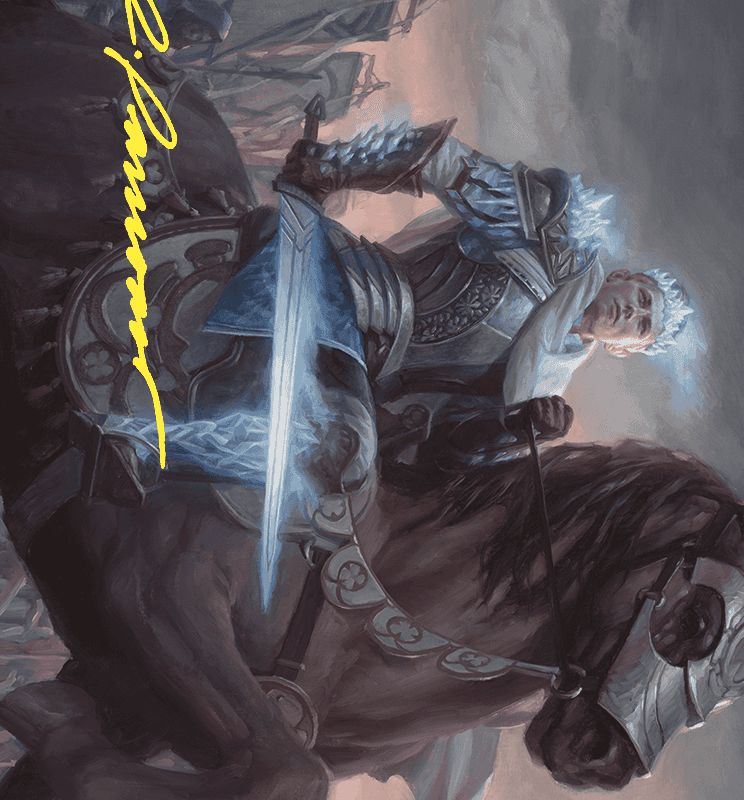 Will, Scion of Peace Art Card (Gold-Stamped Signature) [Wilds of Eldraine Art Series]
