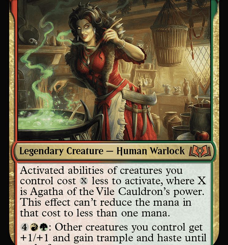 Agatha of the Vile Cauldron [Wilds of Eldraine]