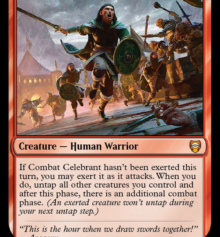 Combat Celebrant [The Lord of the Rings: Tales of Middle-Earth Commander]