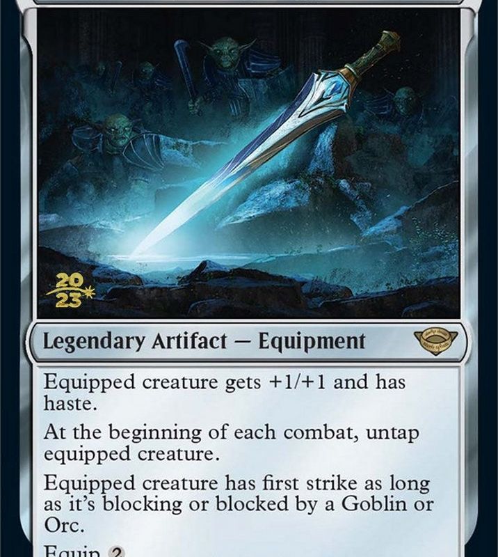Sting, the Glinting Dagger [The Lord of the Rings: Tales of Middle-Earth Prerelease Promos]
