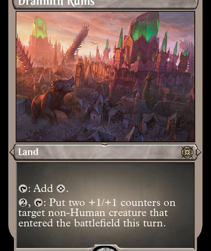 Drannith Ruins (Foil Etched) [March of the Machine: The Aftermath]