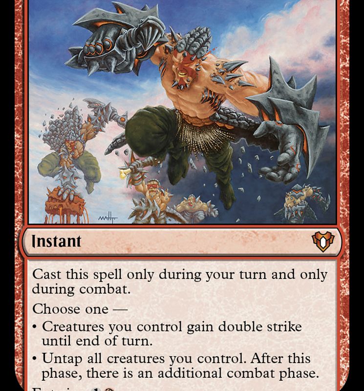 Savage Beating [Commander Masters]