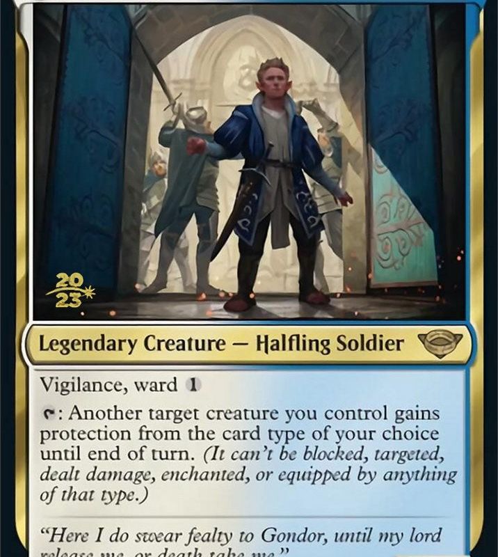 Pippin, Guard of the Citadel [The Lord of the Rings: Tales of Middle-Earth Prerelease Promos]