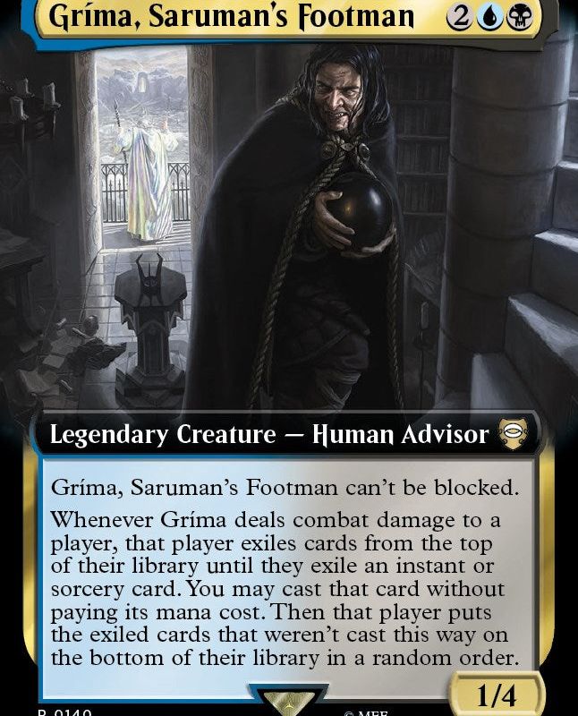 Grima, Saruman's Footman (Extended Art) [The Lord of the Rings: Tales of Middle-Earth Commander]