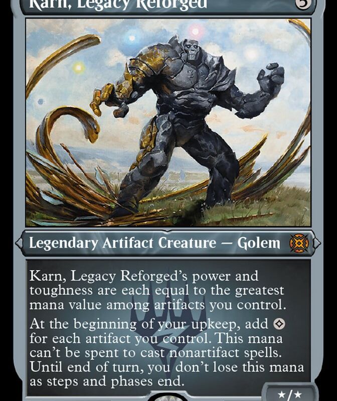 Karn, Legacy Reforged (Foil Etched) [March of the Machine: The Aftermath]