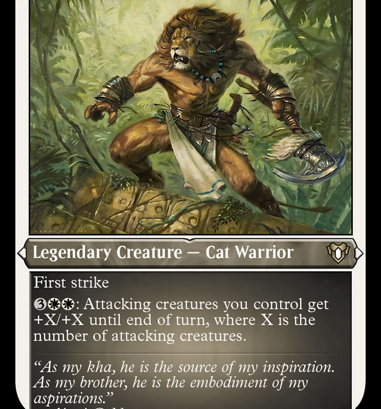 Jazal Goldmane (Foil Etched) [Commander Masters]