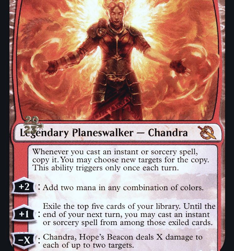 Chandra, Hope's Beacon [March of the Machine Prerelease Promos]