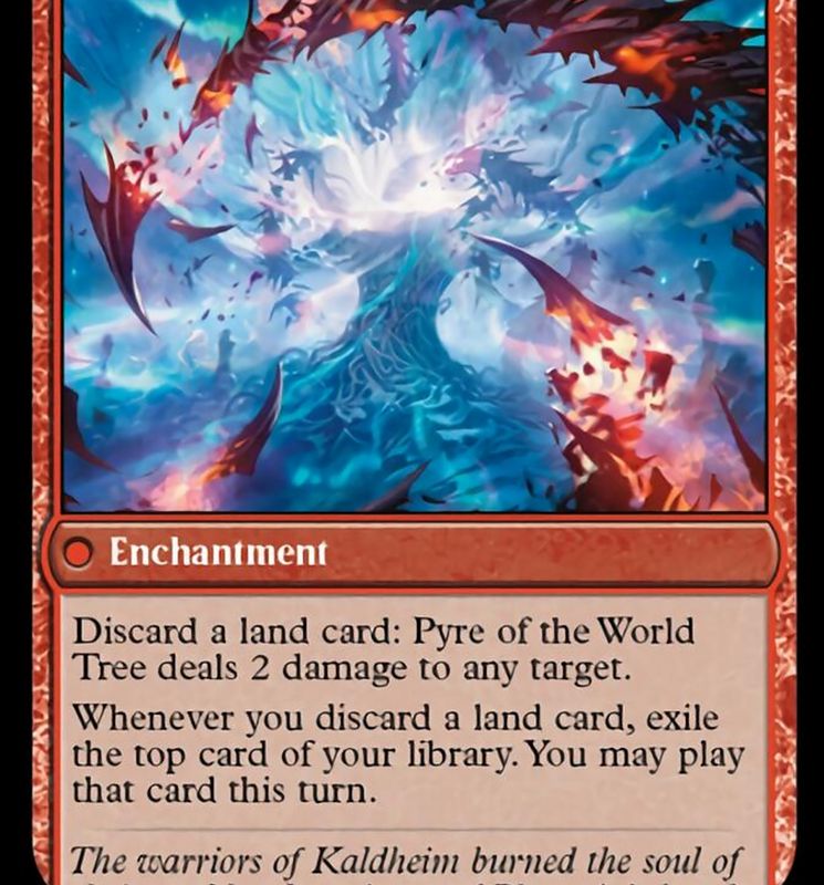 Invasion of Kaldheim // Pyre of the World Tree [March of the Machine]
