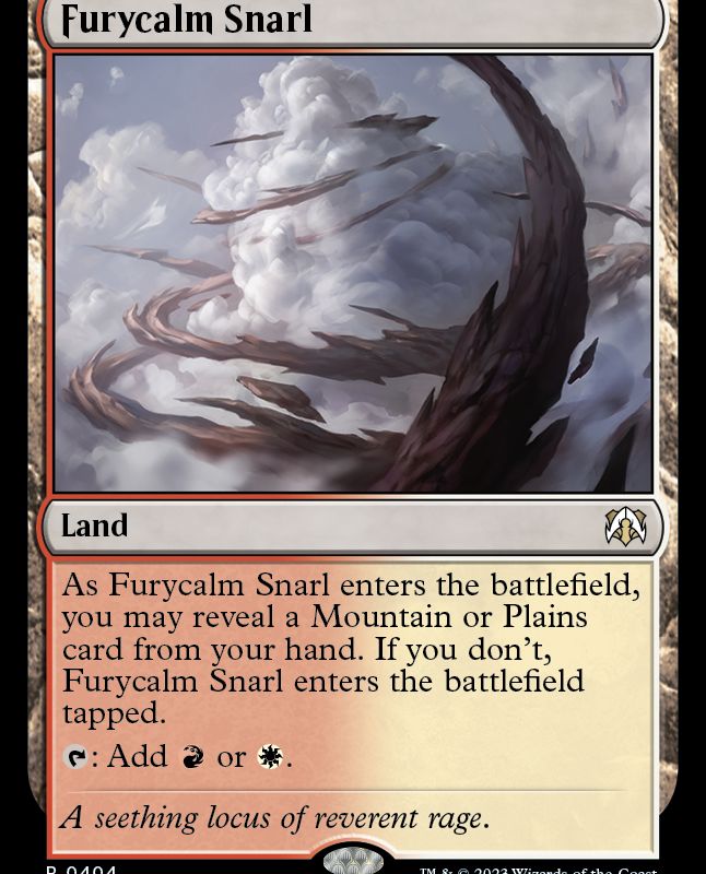 Furycalm Snarl [March of the Machine Commander]