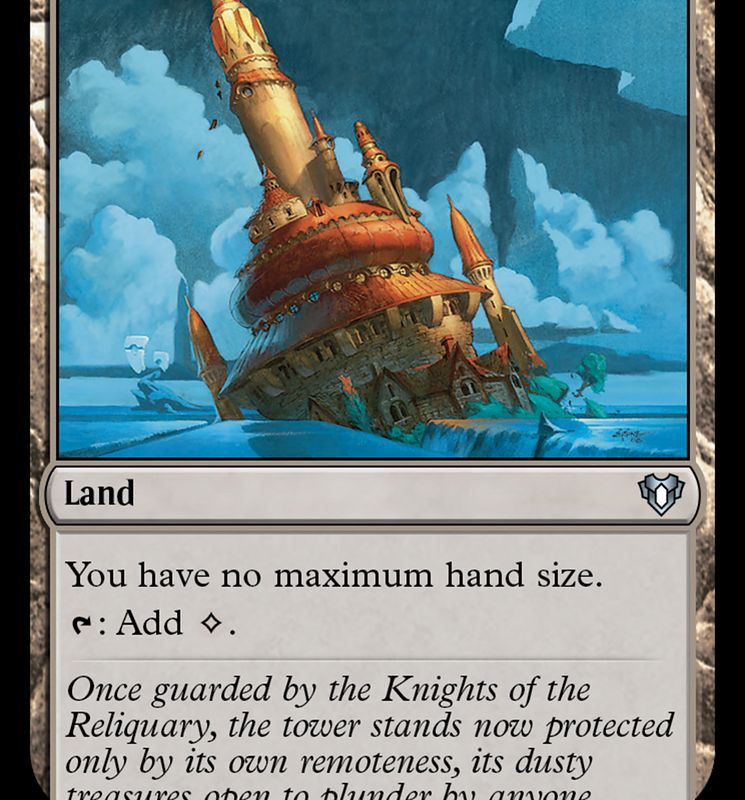 Reliquary Tower [Commander Masters]