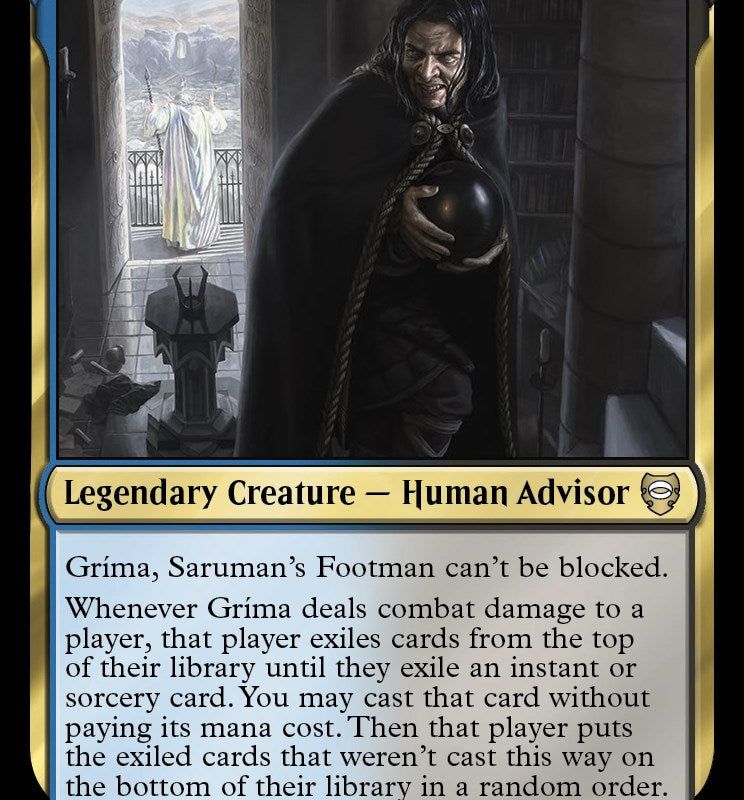 Grima, Saruman's Footman [The Lord of the Rings: Tales of Middle-Earth Commander]