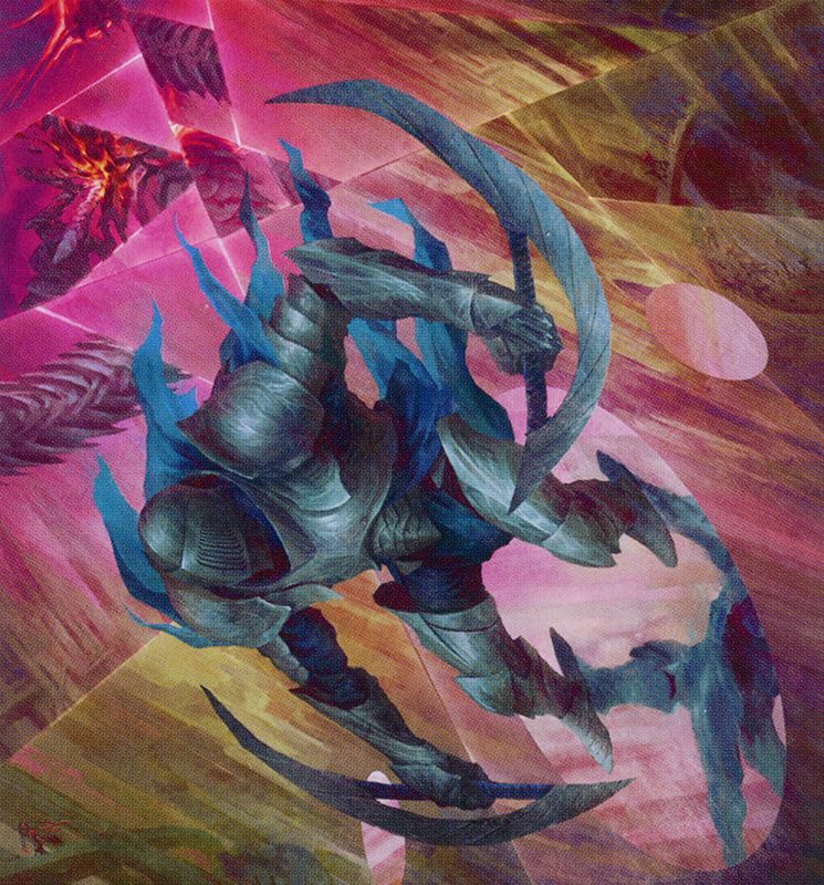 Xerex Strobe-Knight Art Card [March of the Machine Art Series]