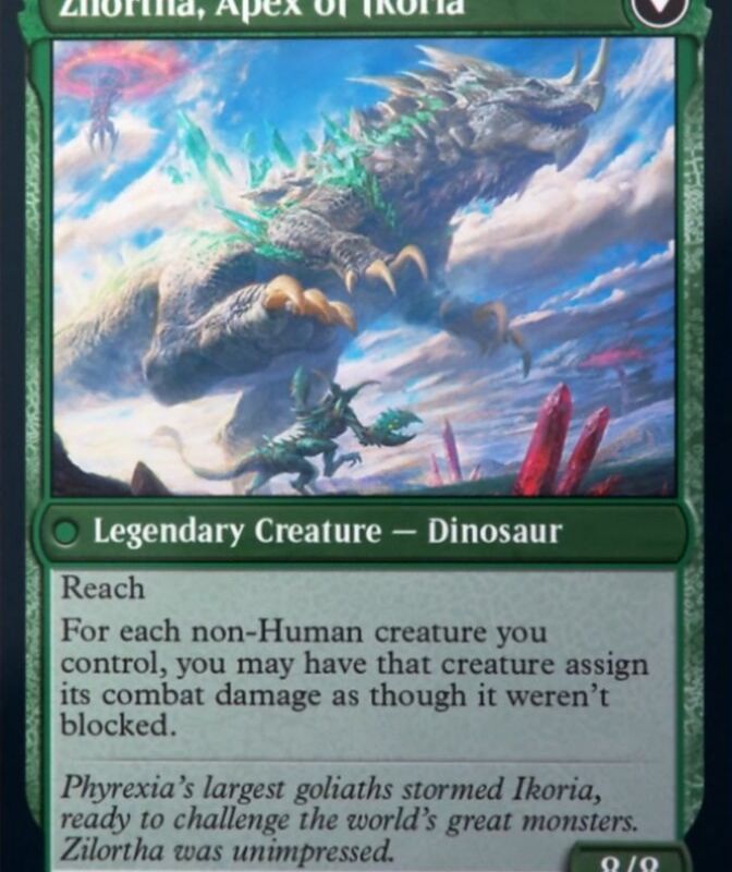 Invasion of Ikoria // Zilortha, Apex of Ikoria [March of the Machine]