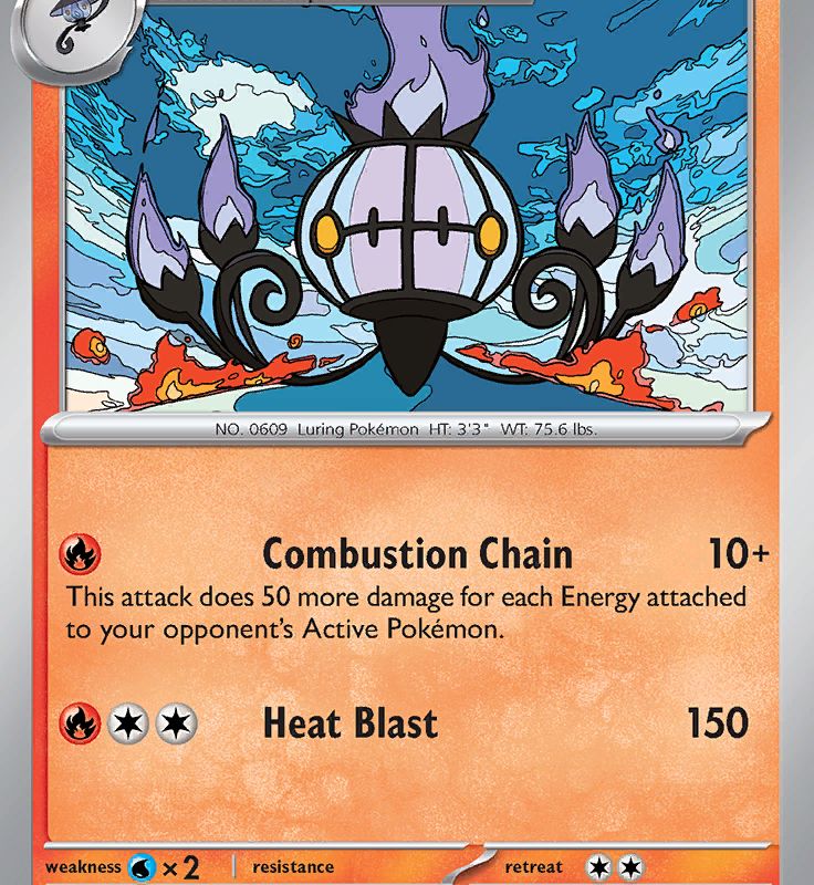 Chandelure (038/197) [Scarlet & Violet: Obsidian Flames]