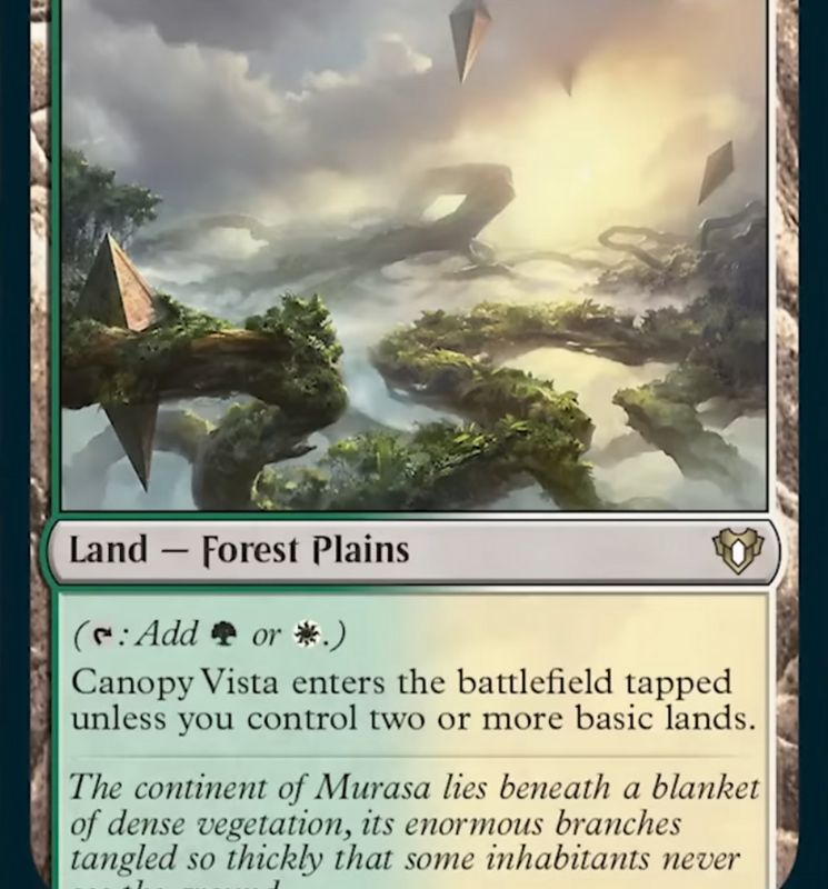 Canopy Vista [Commander Masters]