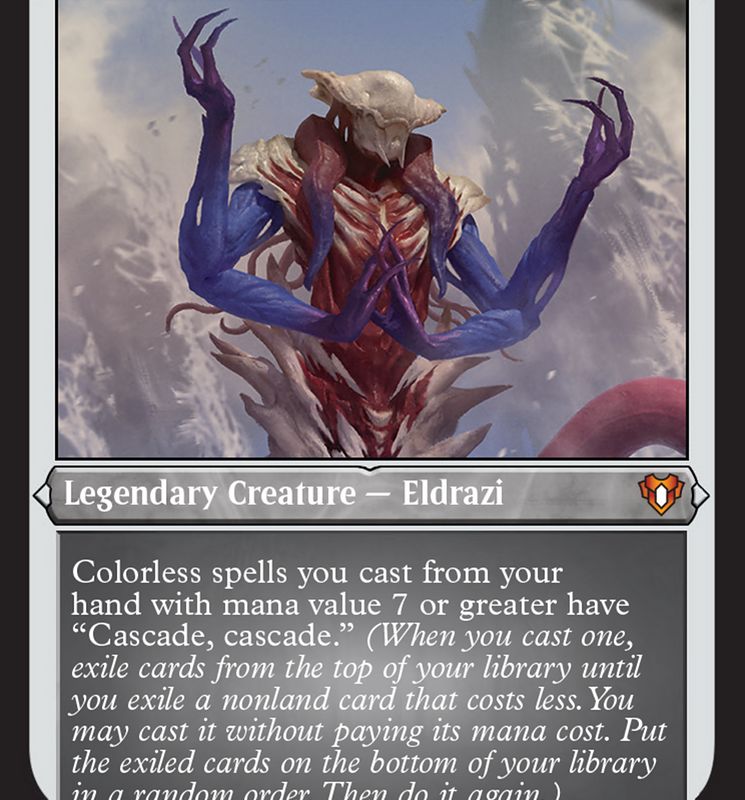 Zhulodok, Void Gorger (Display Commander) (Foil Etched) [Commander Masters]