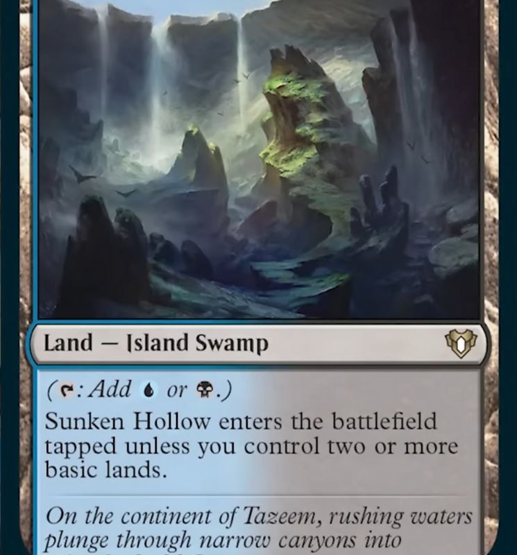 Sunken Hollow [Commander Masters]