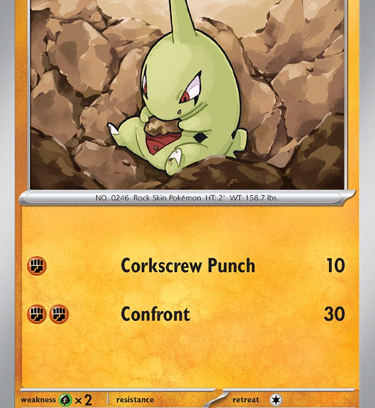 Larvitar (105/197) [Scarlet & Violet: Obsidian Flames]