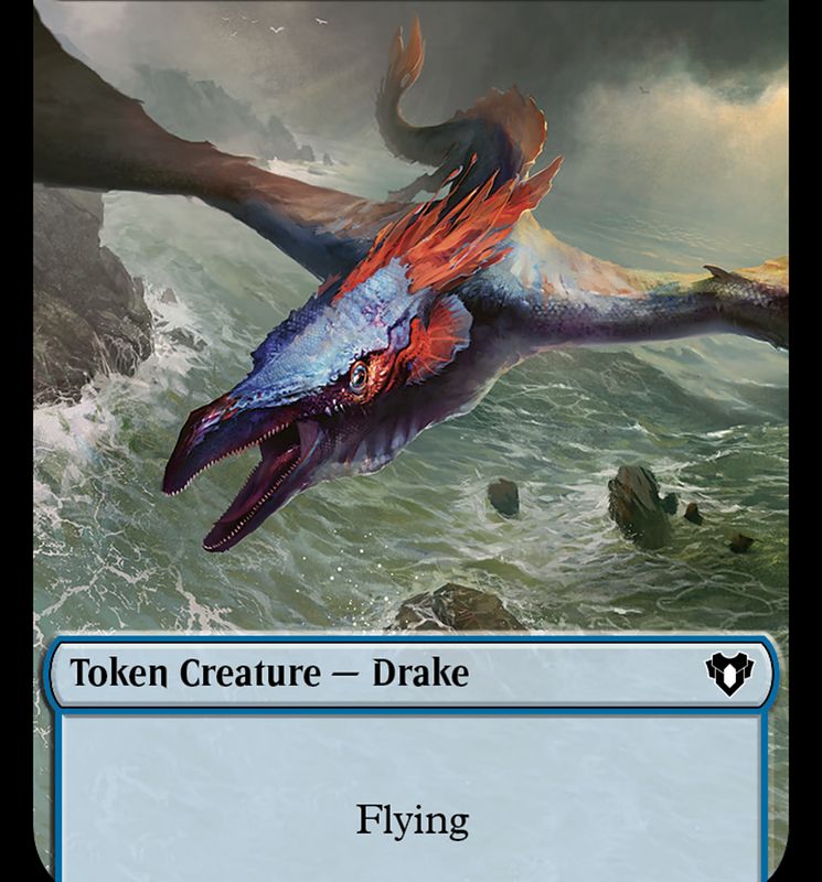 Drake Token [Commander Masters Tokens]