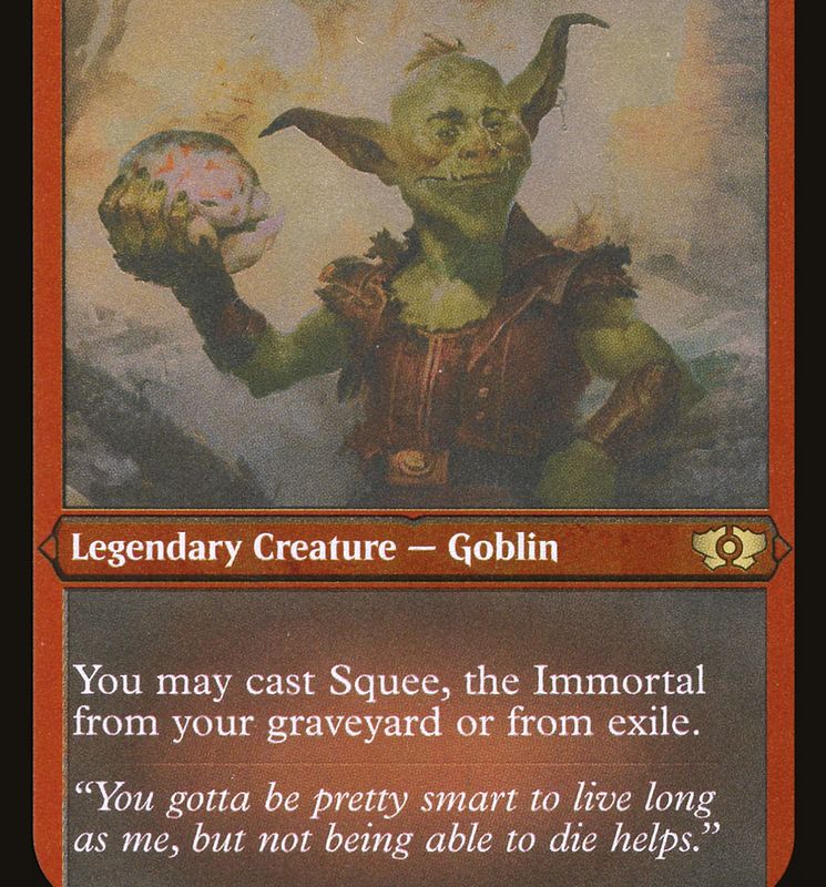 Squee, the Immortal (Foil Etched) [Multiverse Legends]