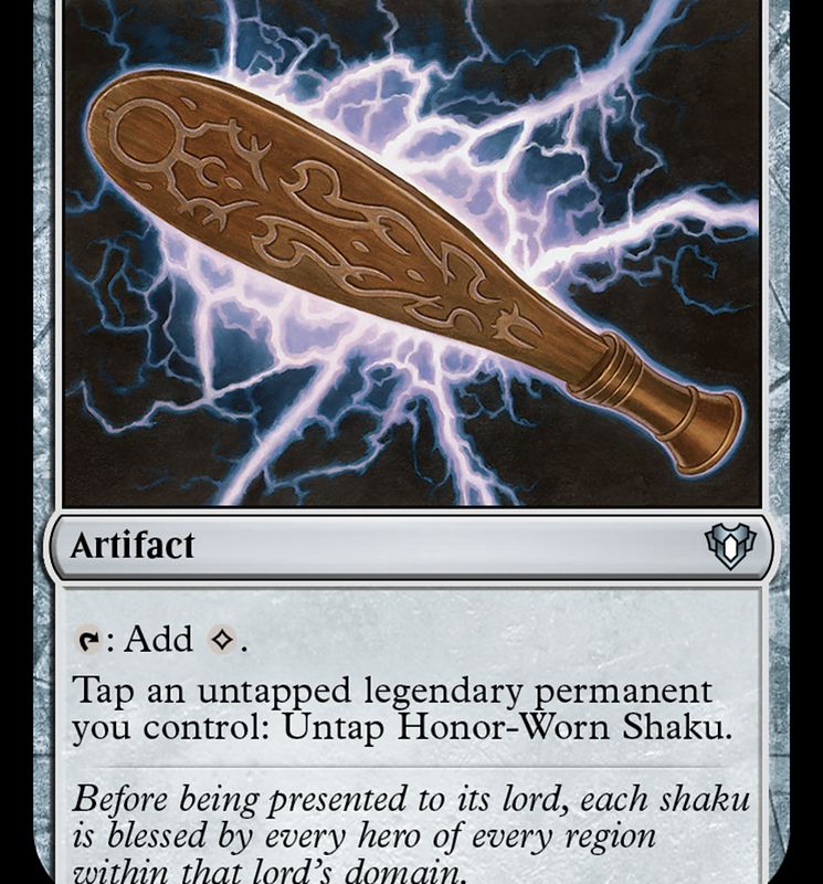Honor-Worn Shaku [Commander Masters]