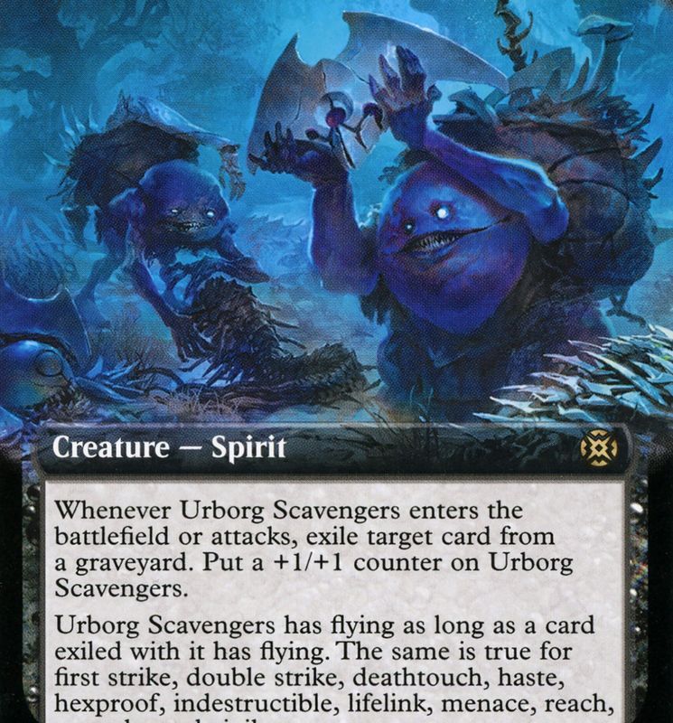 Urborg Scavengers (Extended Art) [March of the Machine: The Aftermath]